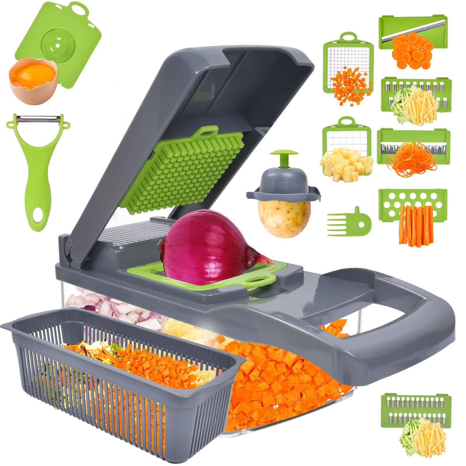 Cortador de Verduras Multifuncional