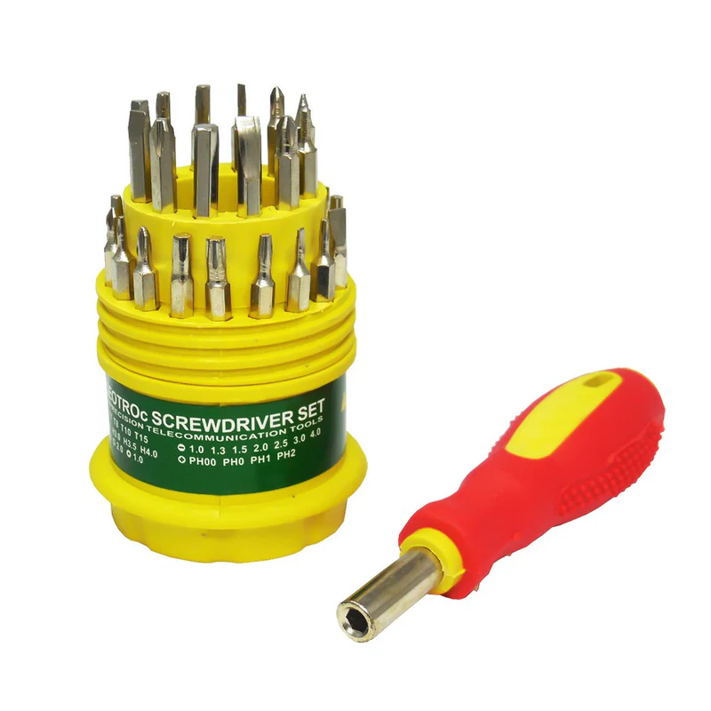 Juego de destornilladores 31PCS