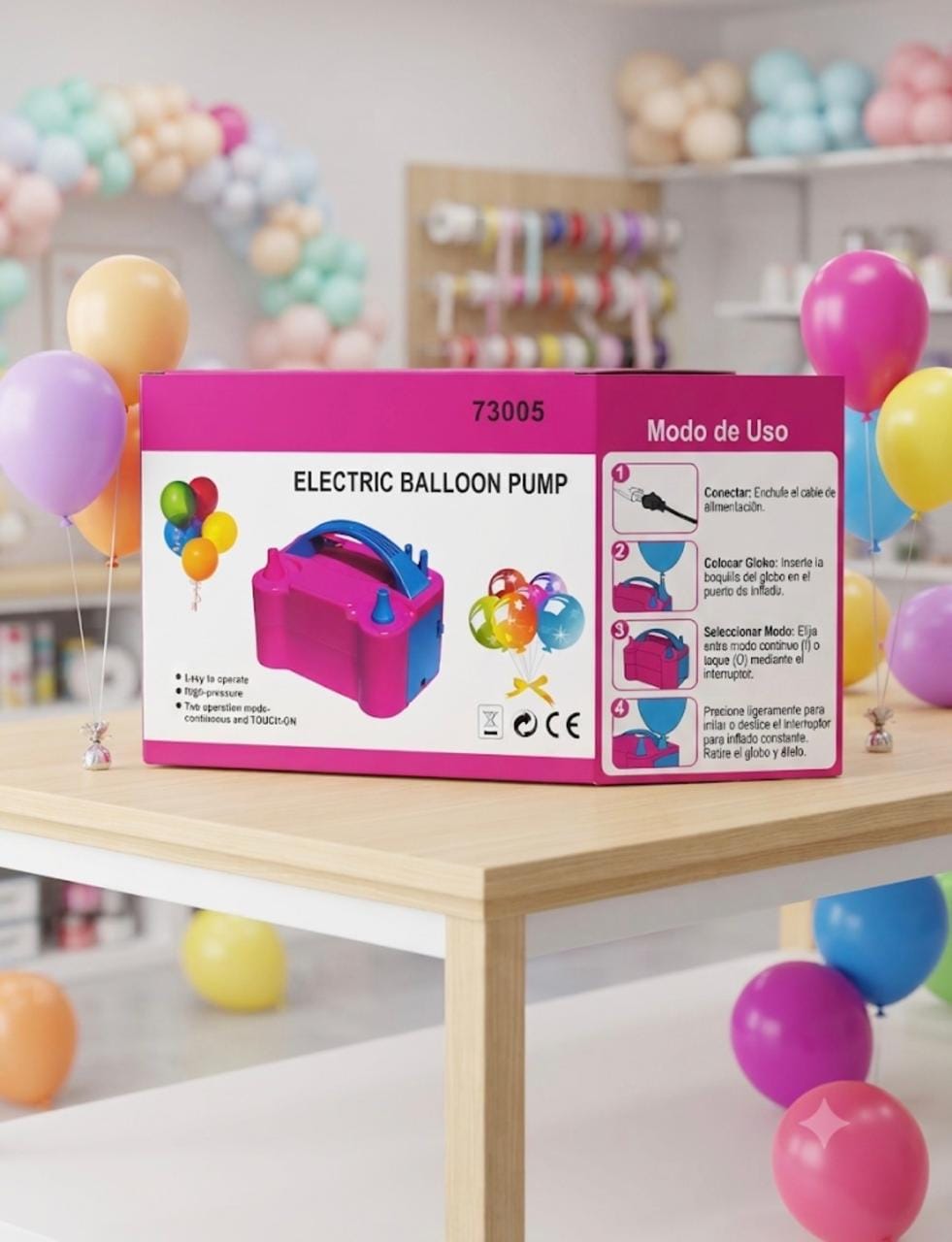 Inflador de globos